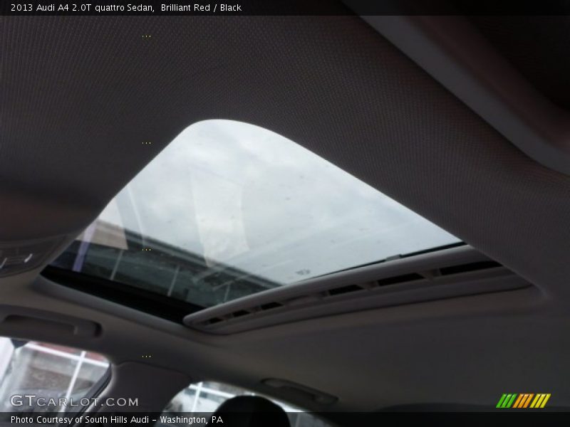 Brilliant Red / Black 2013 Audi A4 2.0T quattro Sedan