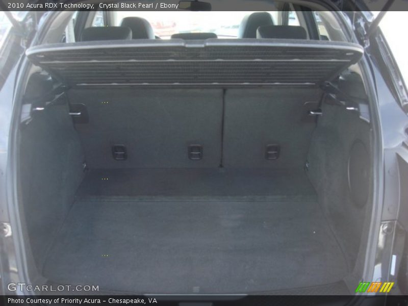 Crystal Black Pearl / Ebony 2010 Acura RDX Technology