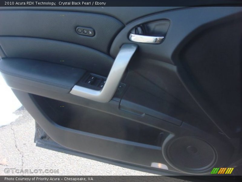 Crystal Black Pearl / Ebony 2010 Acura RDX Technology