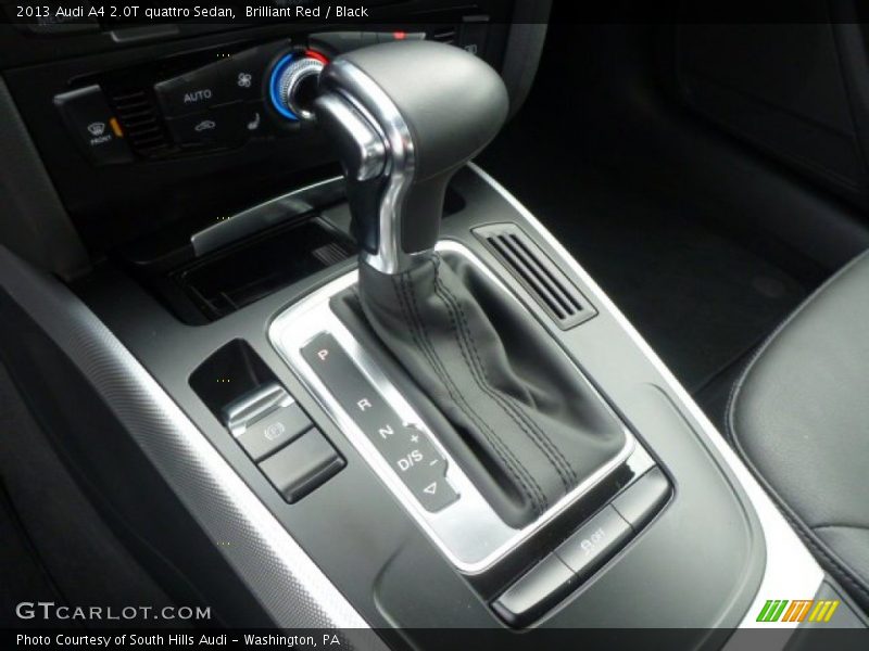 Brilliant Red / Black 2013 Audi A4 2.0T quattro Sedan