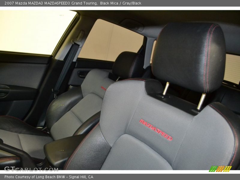 Black Mica / Gray/Black 2007 Mazda MAZDA3 MAZDASPEED3 Grand Touring