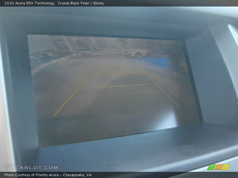 Crystal Black Pearl / Ebony 2010 Acura RDX Technology