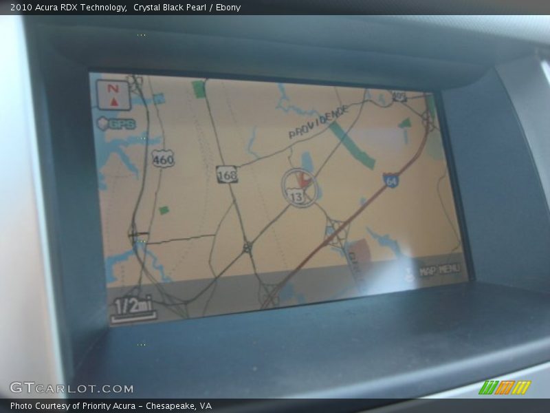 Crystal Black Pearl / Ebony 2010 Acura RDX Technology
