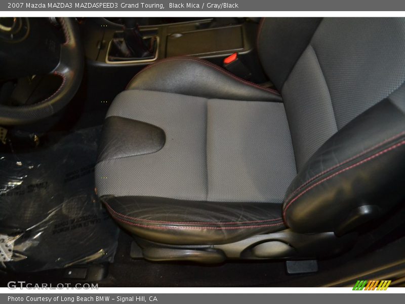 Black Mica / Gray/Black 2007 Mazda MAZDA3 MAZDASPEED3 Grand Touring