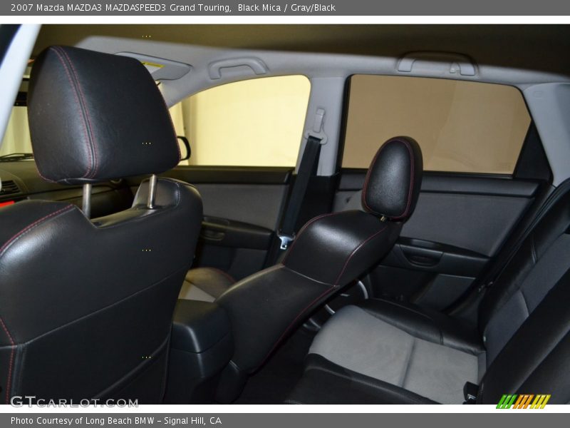 Black Mica / Gray/Black 2007 Mazda MAZDA3 MAZDASPEED3 Grand Touring