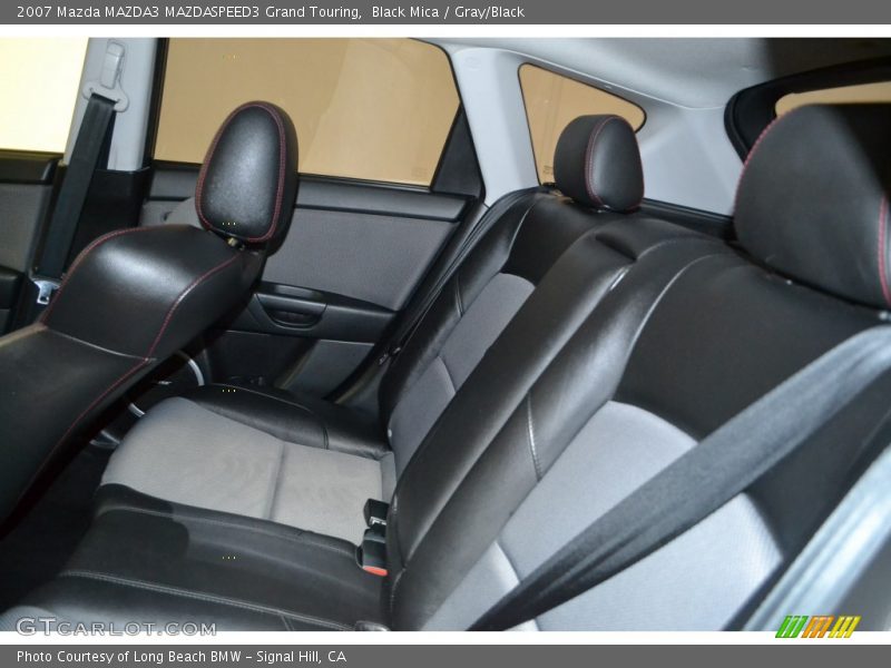 Rear Seat of 2007 MAZDA3 MAZDASPEED3 Grand Touring