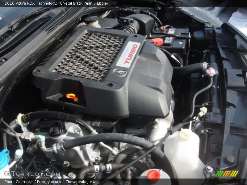 Crystal Black Pearl / Ebony 2010 Acura RDX Technology