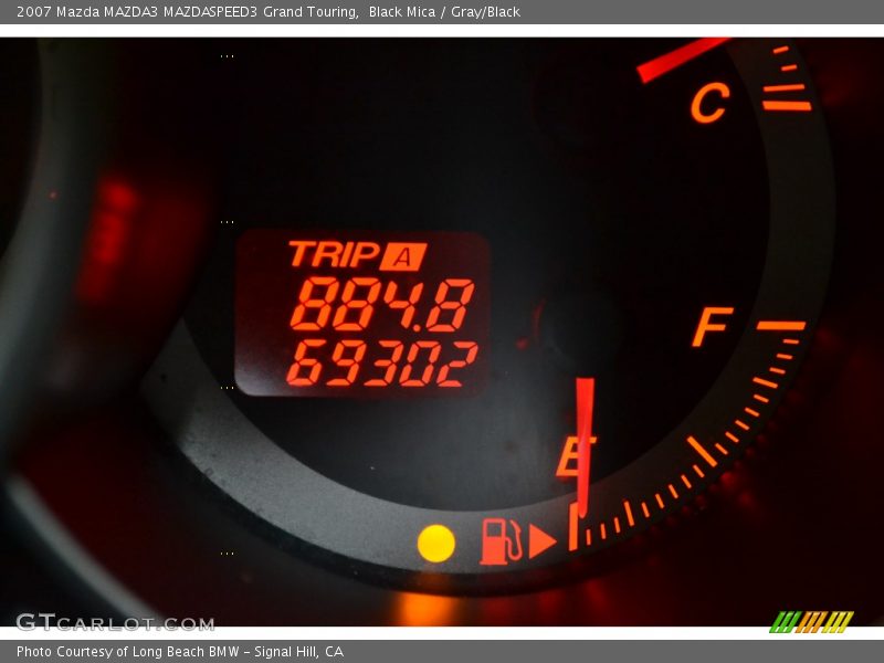 Black Mica / Gray/Black 2007 Mazda MAZDA3 MAZDASPEED3 Grand Touring