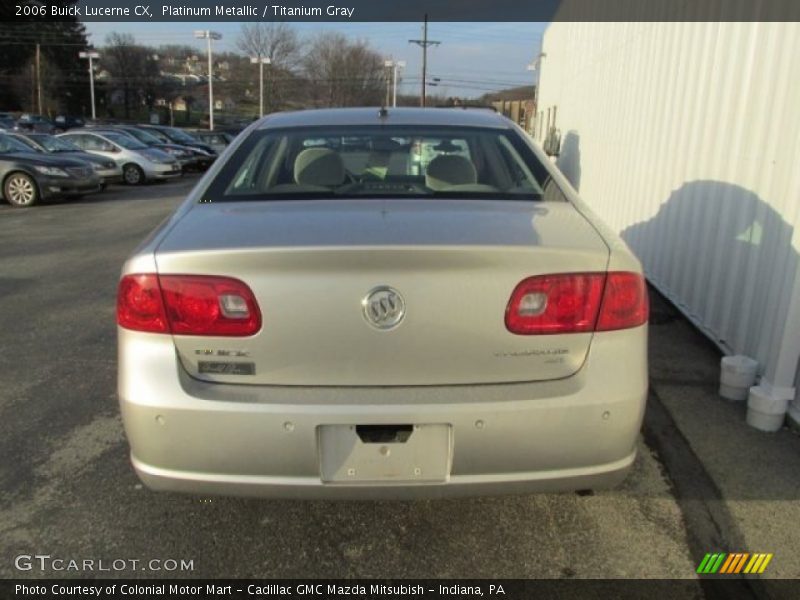 Platinum Metallic / Titanium Gray 2006 Buick Lucerne CX