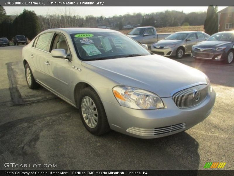 Platinum Metallic / Titanium Gray 2006 Buick Lucerne CX