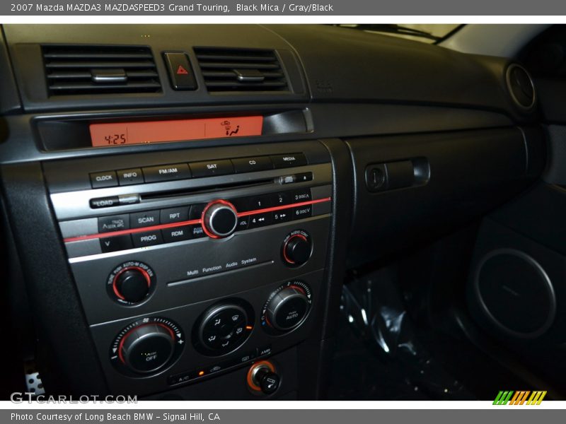 Black Mica / Gray/Black 2007 Mazda MAZDA3 MAZDASPEED3 Grand Touring