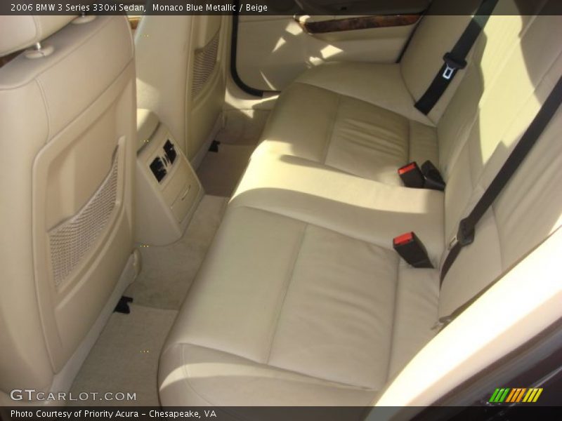 Monaco Blue Metallic / Beige 2006 BMW 3 Series 330xi Sedan