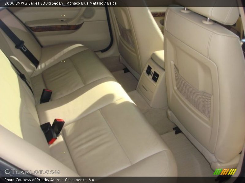 Monaco Blue Metallic / Beige 2006 BMW 3 Series 330xi Sedan