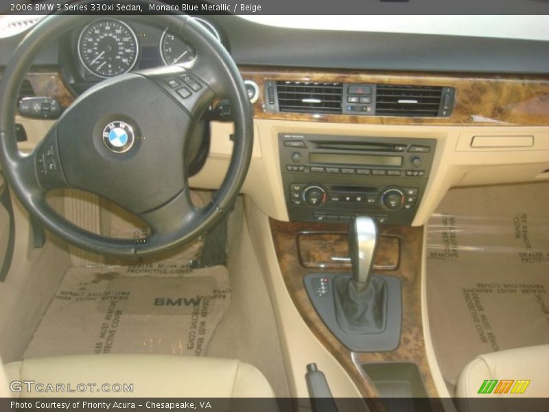 Monaco Blue Metallic / Beige 2006 BMW 3 Series 330xi Sedan
