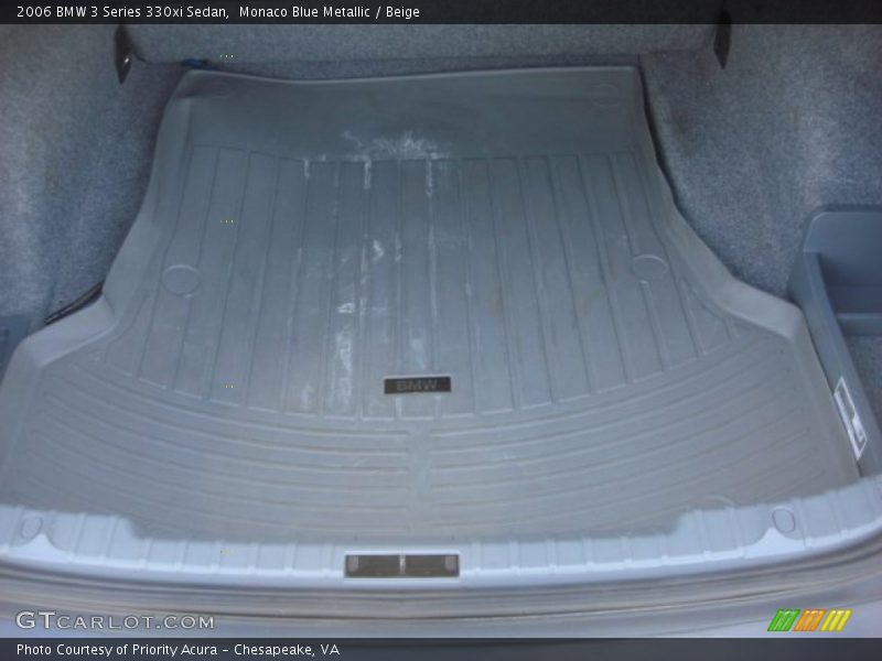 Monaco Blue Metallic / Beige 2006 BMW 3 Series 330xi Sedan
