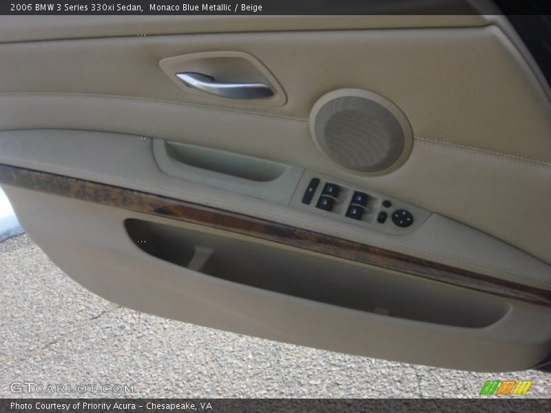 Monaco Blue Metallic / Beige 2006 BMW 3 Series 330xi Sedan