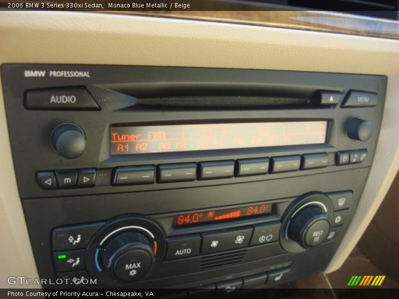 Monaco Blue Metallic / Beige 2006 BMW 3 Series 330xi Sedan