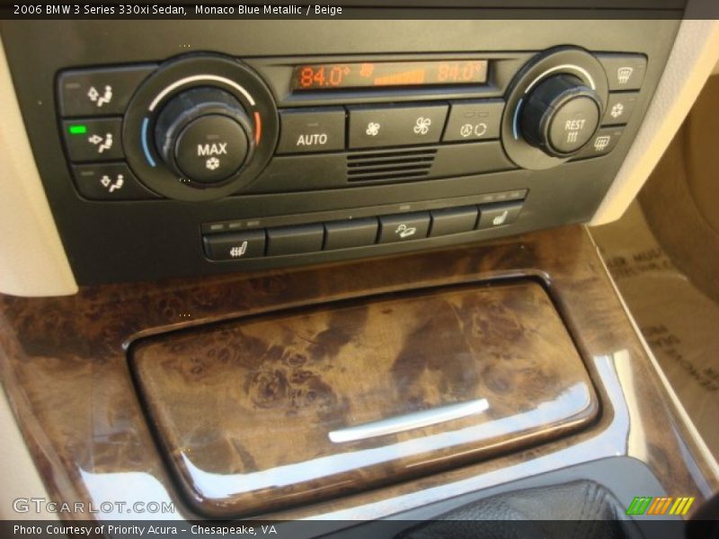 Monaco Blue Metallic / Beige 2006 BMW 3 Series 330xi Sedan