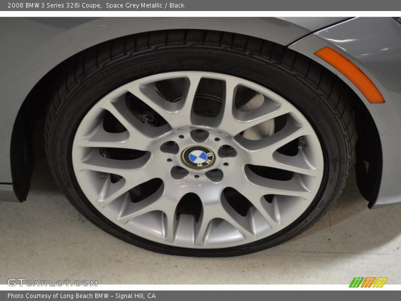 Space Grey Metallic / Black 2008 BMW 3 Series 328i Coupe