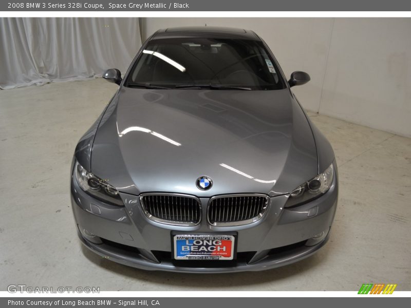 Space Grey Metallic / Black 2008 BMW 3 Series 328i Coupe