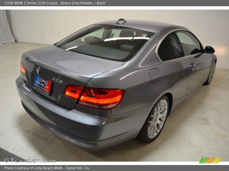 Space Grey Metallic / Black 2008 BMW 3 Series 328i Coupe