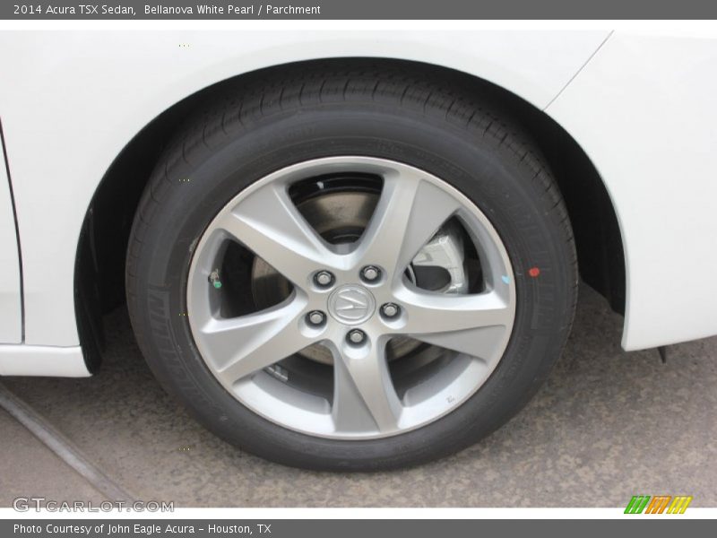 Bellanova White Pearl / Parchment 2014 Acura TSX Sedan