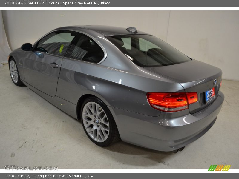 Space Grey Metallic / Black 2008 BMW 3 Series 328i Coupe