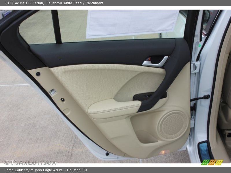 Bellanova White Pearl / Parchment 2014 Acura TSX Sedan
