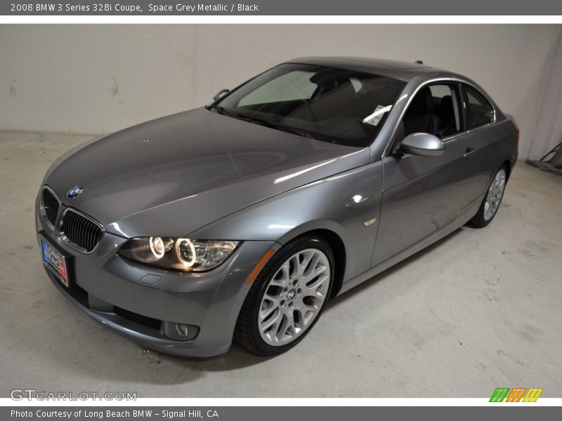 Space Grey Metallic / Black 2008 BMW 3 Series 328i Coupe