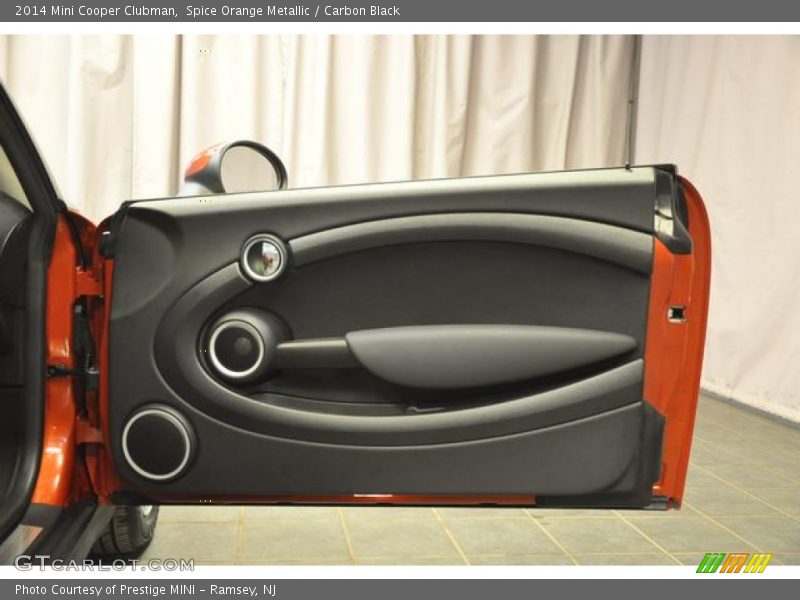 Spice Orange Metallic / Carbon Black 2014 Mini Cooper Clubman