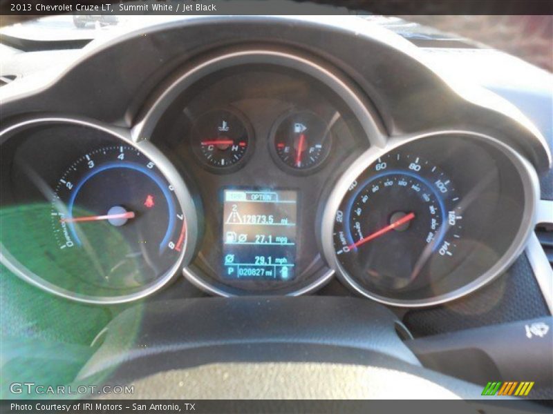 Summit White / Jet Black 2013 Chevrolet Cruze LT