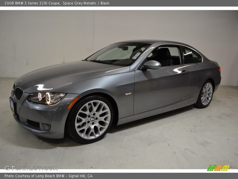 Space Grey Metallic / Black 2008 BMW 3 Series 328i Coupe