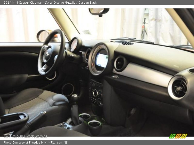 Spice Orange Metallic / Carbon Black 2014 Mini Cooper Clubman