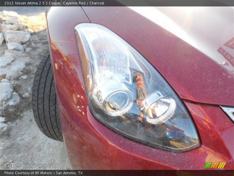 Cayenne Red / Charcoal 2013 Nissan Altima 2.5 S Coupe