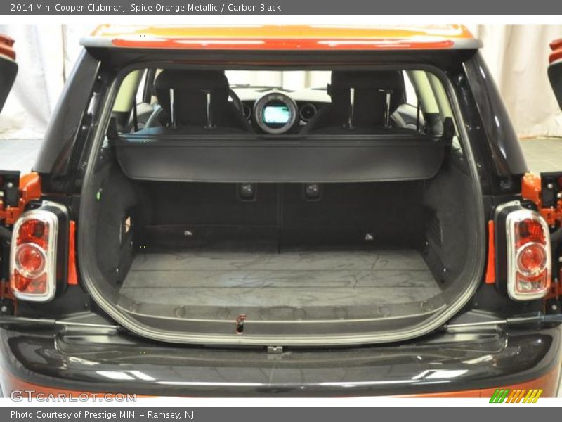 Spice Orange Metallic / Carbon Black 2014 Mini Cooper Clubman