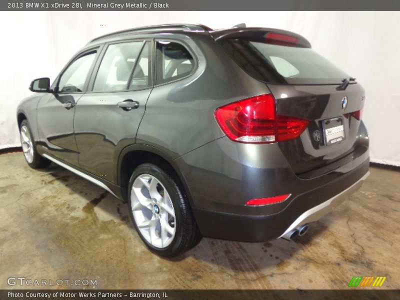 Mineral Grey Metallic / Black 2013 BMW X1 xDrive 28i