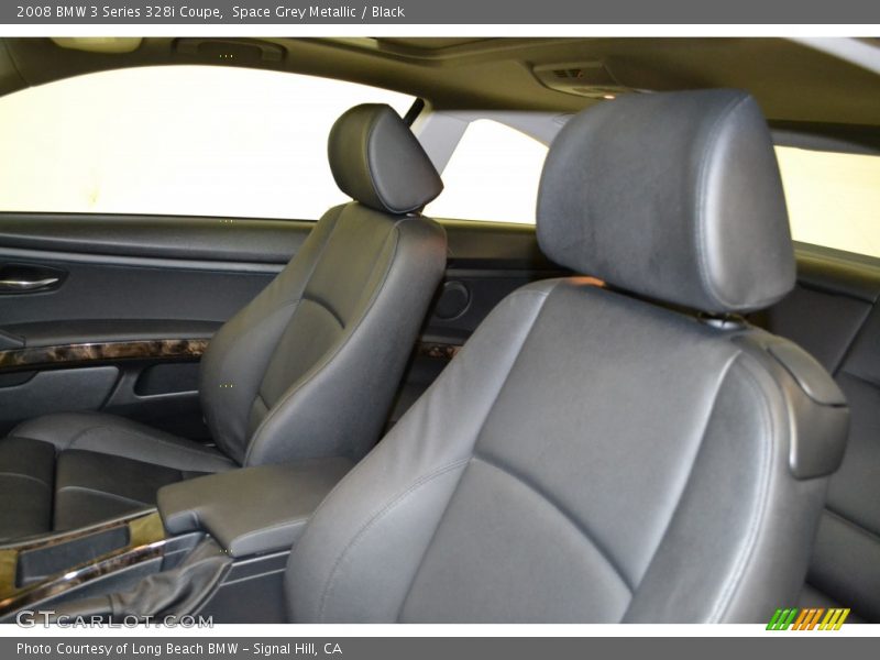 Space Grey Metallic / Black 2008 BMW 3 Series 328i Coupe