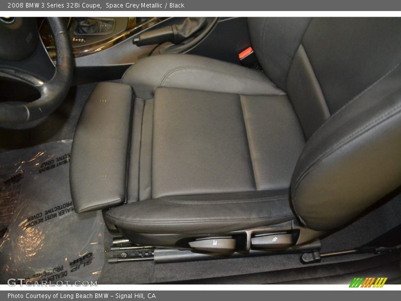 Space Grey Metallic / Black 2008 BMW 3 Series 328i Coupe