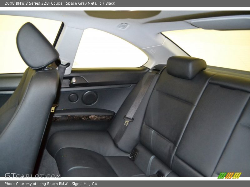 Space Grey Metallic / Black 2008 BMW 3 Series 328i Coupe