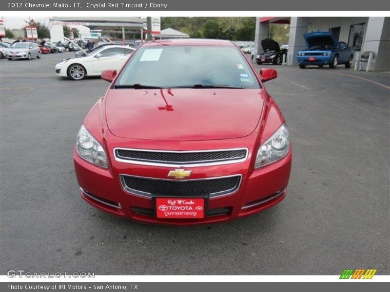 Crystal Red Tintcoat / Ebony 2012 Chevrolet Malibu LT
