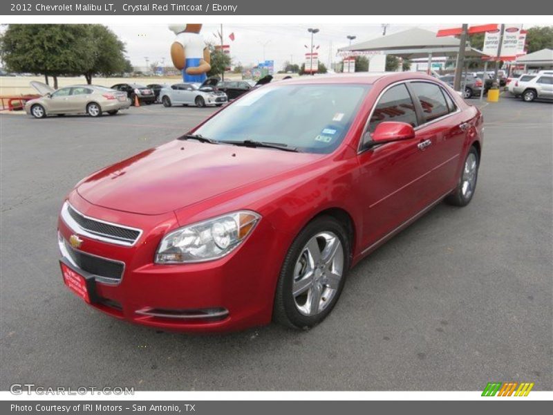 Crystal Red Tintcoat / Ebony 2012 Chevrolet Malibu LT