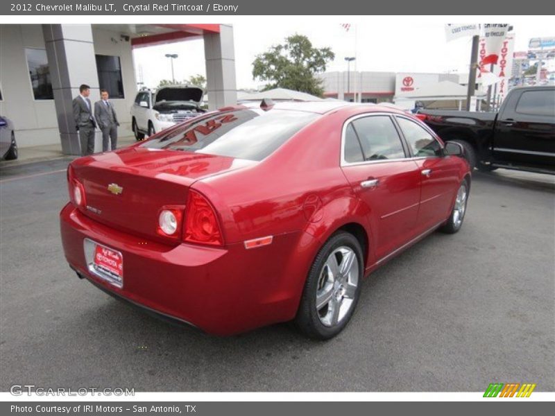 Crystal Red Tintcoat / Ebony 2012 Chevrolet Malibu LT