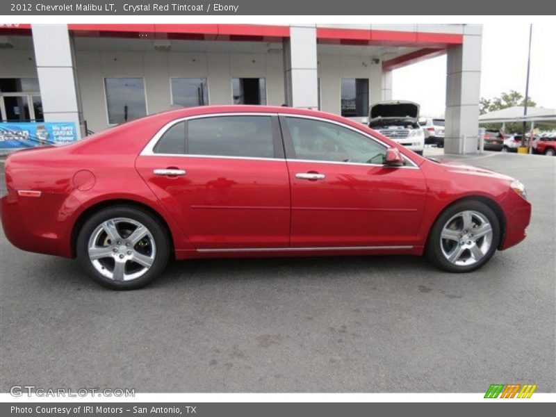 Crystal Red Tintcoat / Ebony 2012 Chevrolet Malibu LT