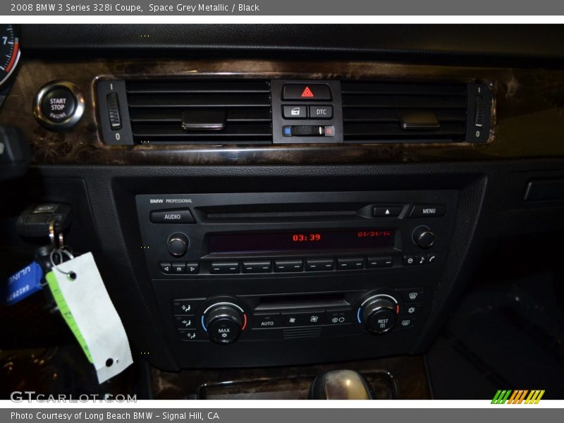 Space Grey Metallic / Black 2008 BMW 3 Series 328i Coupe