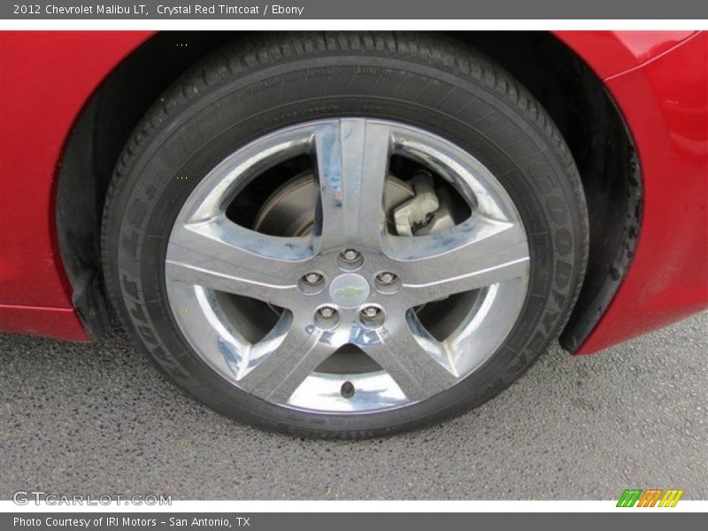 Crystal Red Tintcoat / Ebony 2012 Chevrolet Malibu LT
