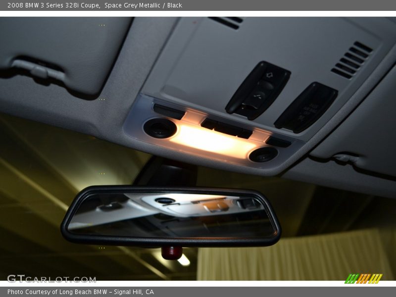 Space Grey Metallic / Black 2008 BMW 3 Series 328i Coupe