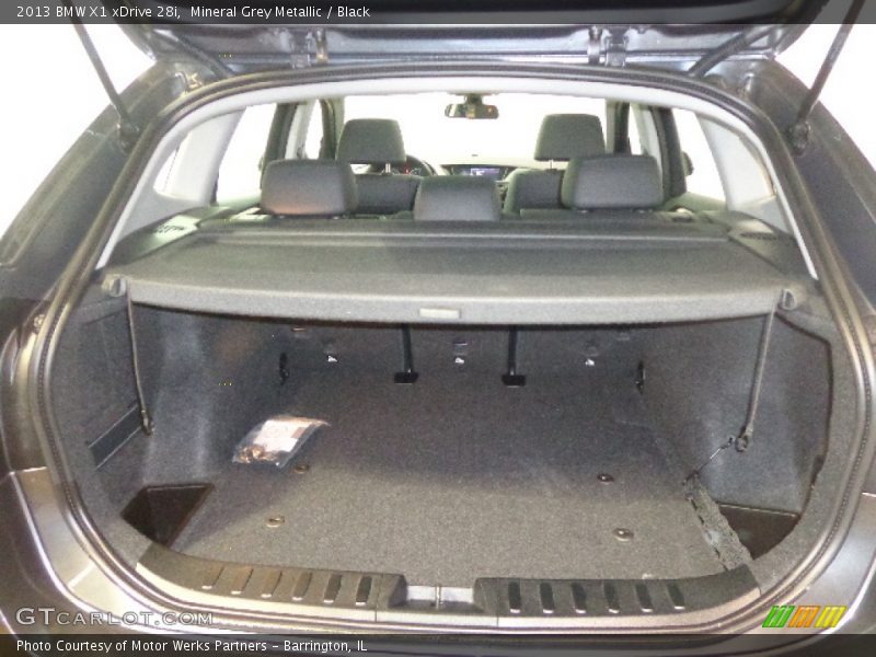Mineral Grey Metallic / Black 2013 BMW X1 xDrive 28i
