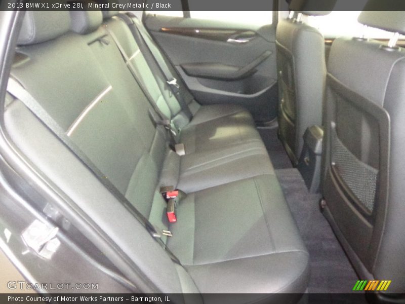 Mineral Grey Metallic / Black 2013 BMW X1 xDrive 28i