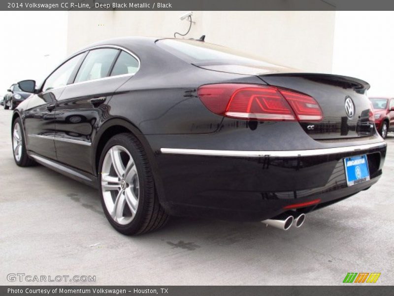 Deep Black Metallic / Black 2014 Volkswagen CC R-Line