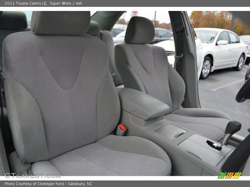 Super White / Ash 2011 Toyota Camry LE